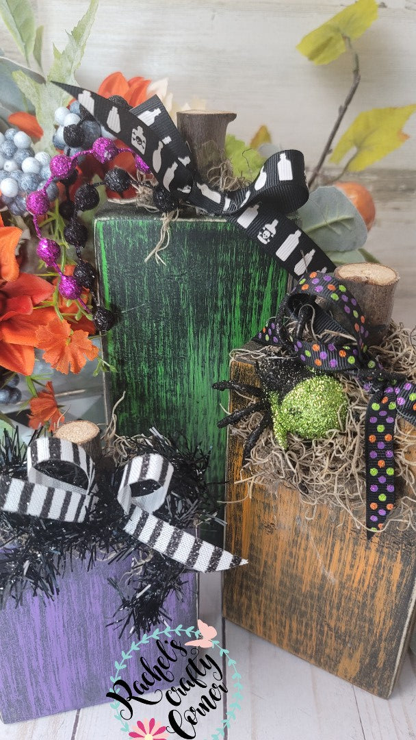 Fall Craft Workshop Project: Pumpkin Blocks