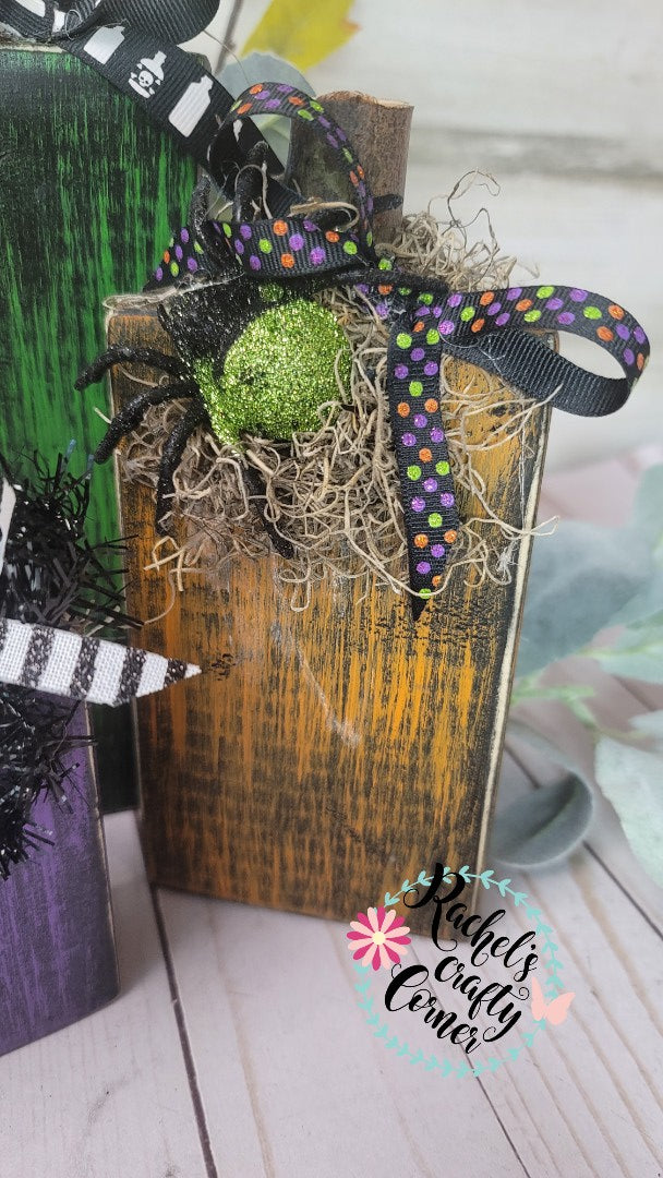 Fall Craft Workshop Project: Pumpkin Blocks