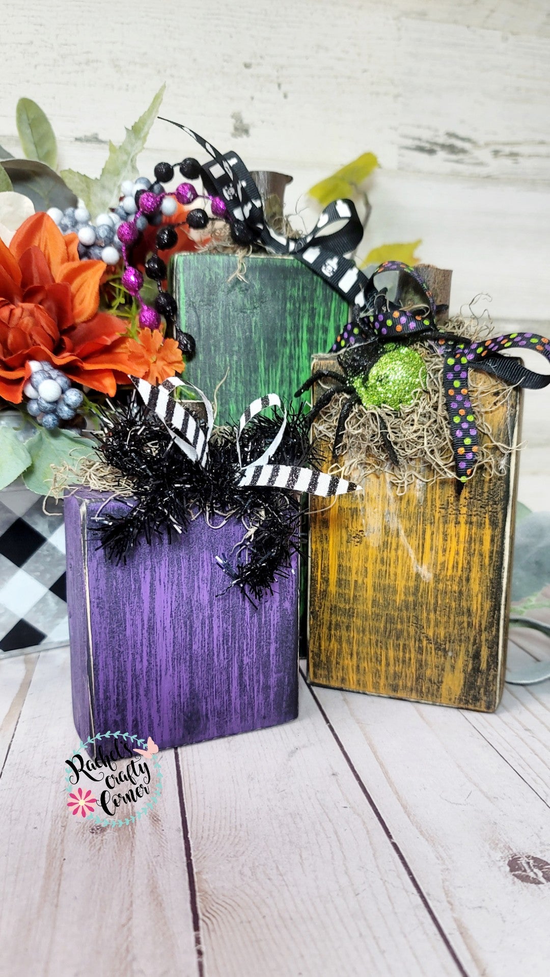 Fall Craft Workshop Project: Pumpkin Blocks