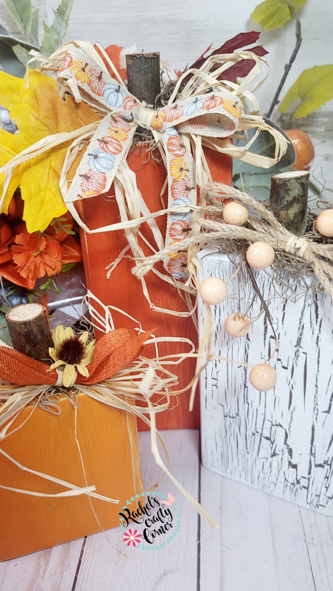 Fall Craft Workshop Project: Pumpkin Blocks