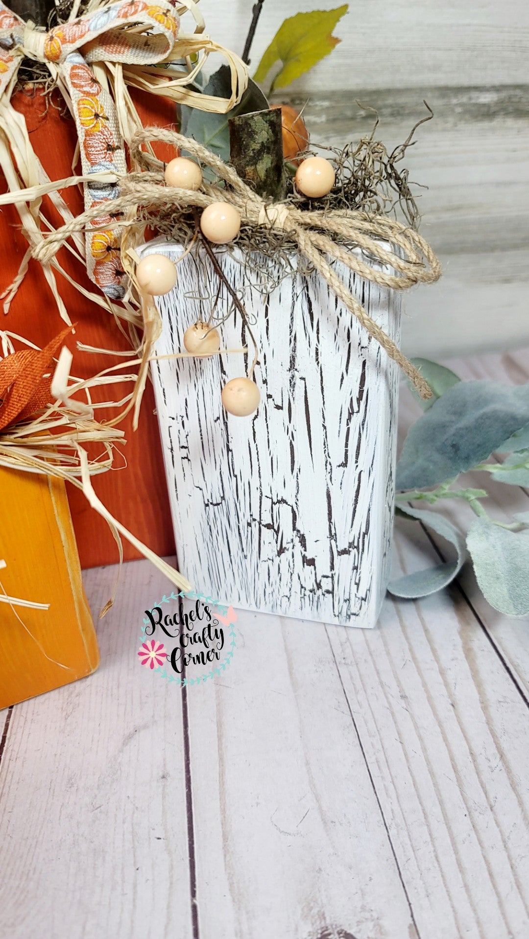 Fall Craft Workshop Project: Pumpkin Blocks