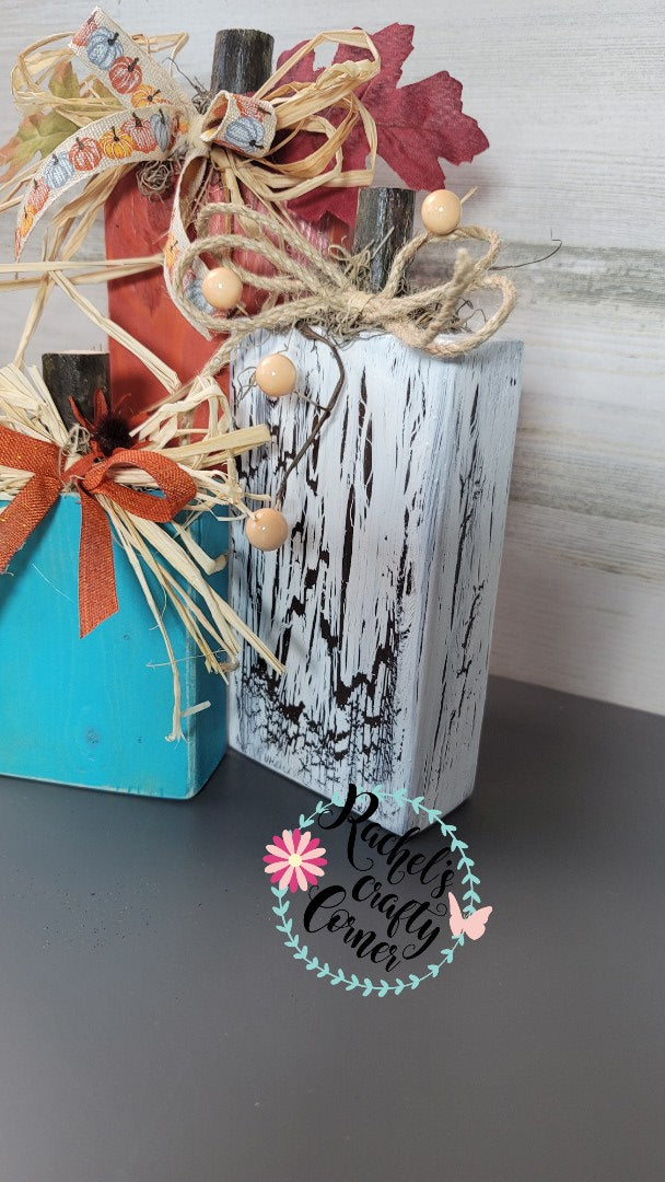 Fall Craft Workshop Project: Pumpkin Blocks