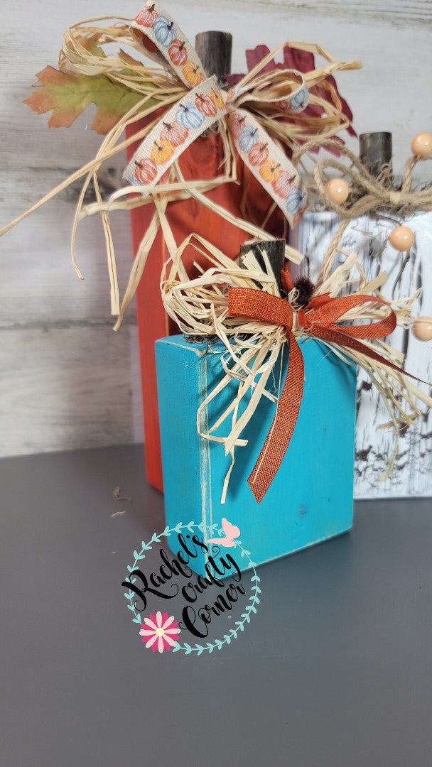 Fall Craft Workshop Project: Pumpkin Blocks
