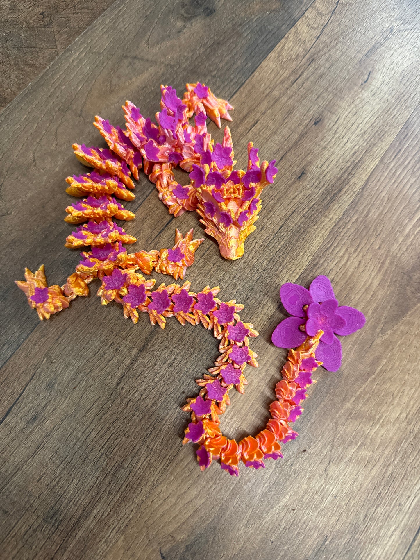 3D Printed Cherry blossom dragon
