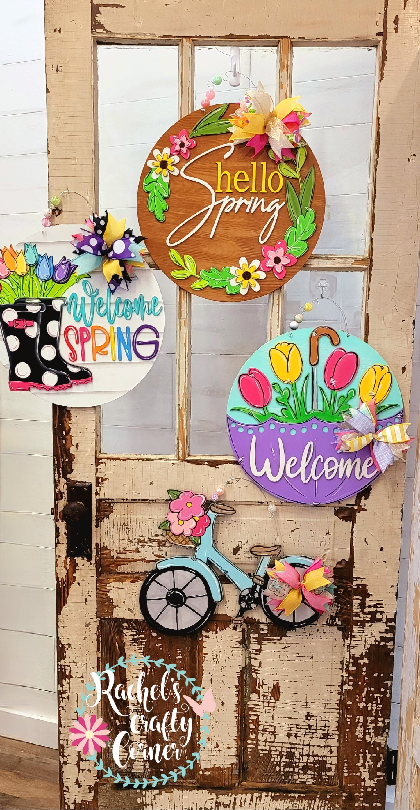 Hello Spring Door Hanger