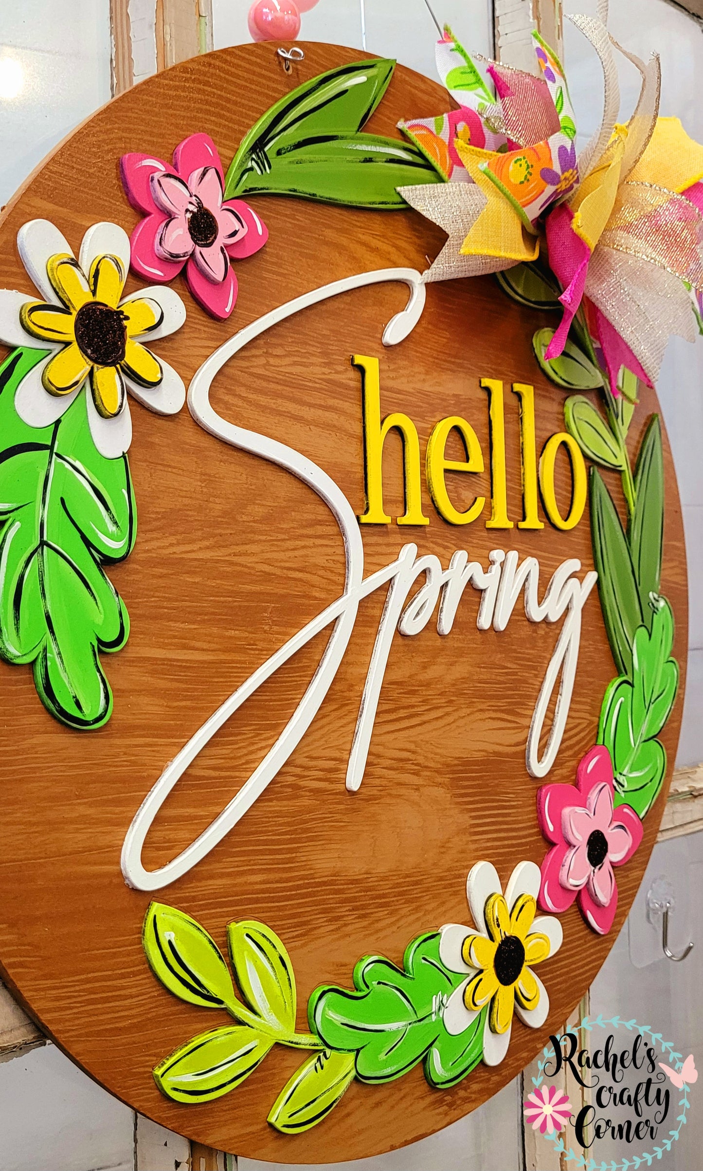 Hello Spring Door Hanger
