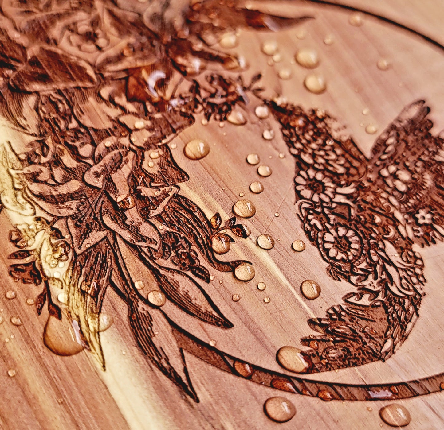 Mandala Inspired Hummingbird Coasters