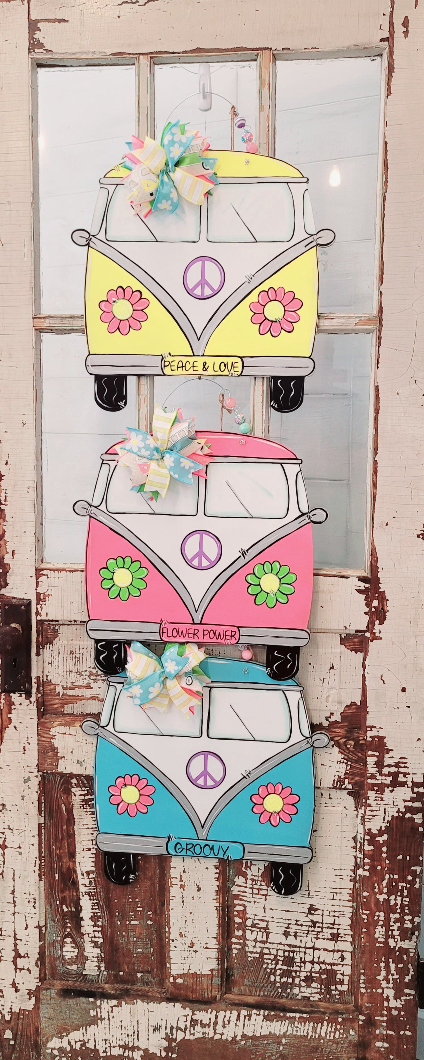 Door Hanger: Hippie Wagon