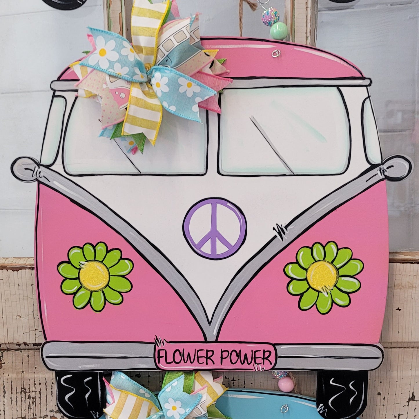 Door Hanger: Hippie Wagon