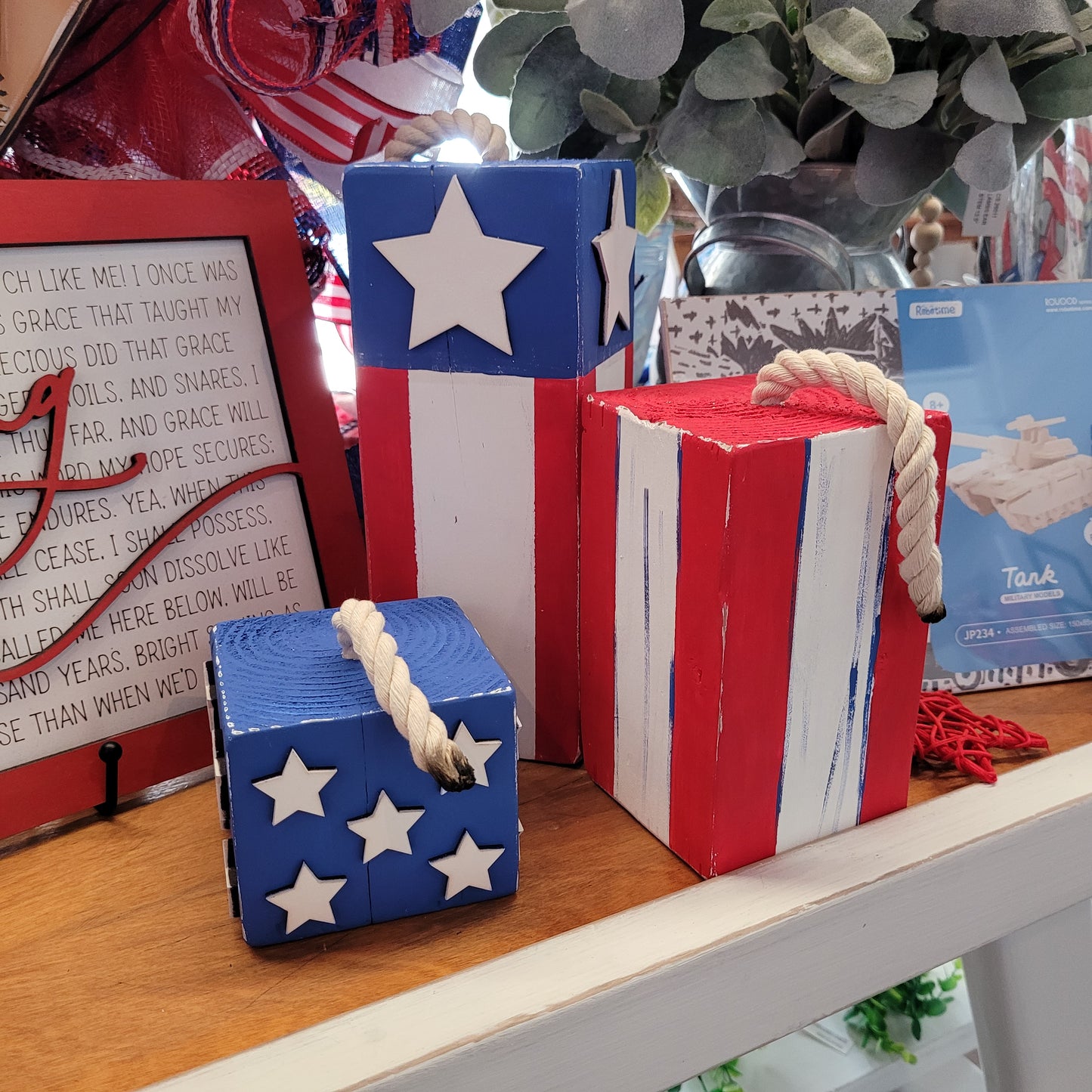 June 24th DIY Craft Workshop: TableTop/Porch Firecracker