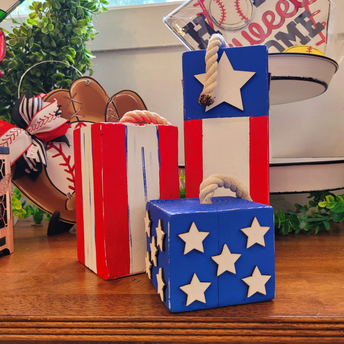 June 24th DIY Craft Workshop: TableTop/Porch Firecracker