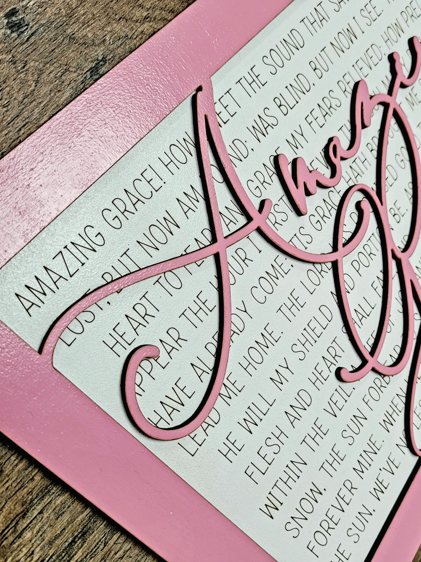 Song Board: Amazing Grace