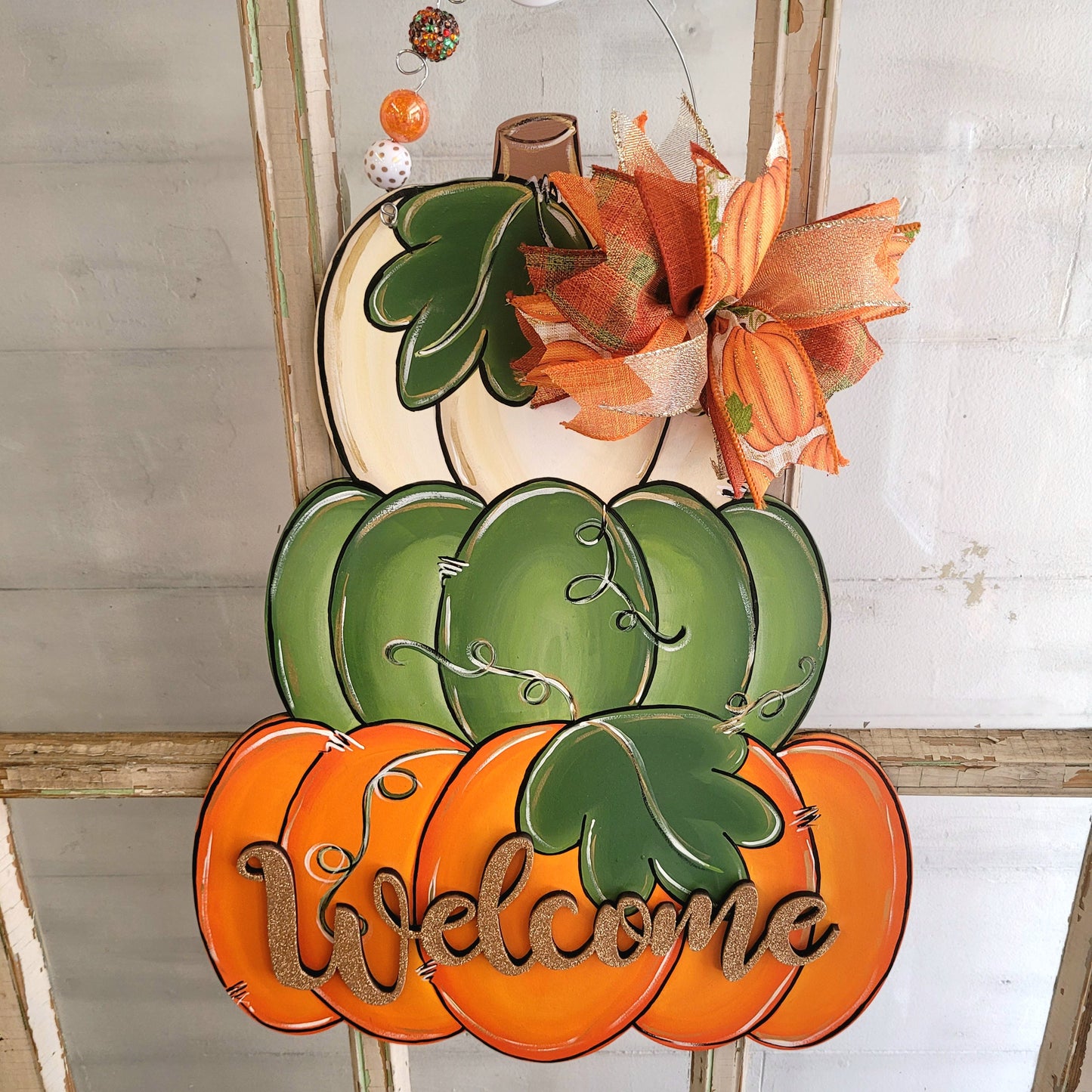 October 11th @ 6:30pm - Paint and Sip: Hello Pumpkin or Stacked Pumpkin
