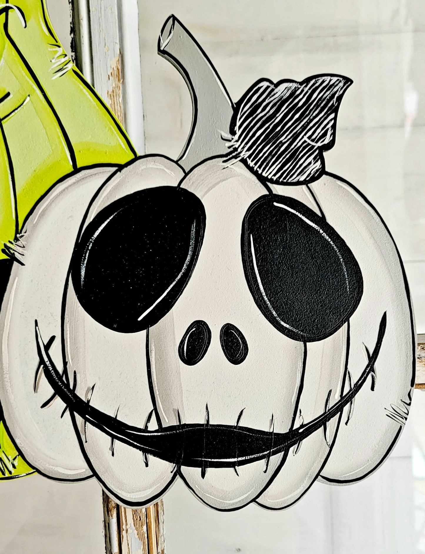 Jack, Sally, and Oogie Boogie Pumpkins