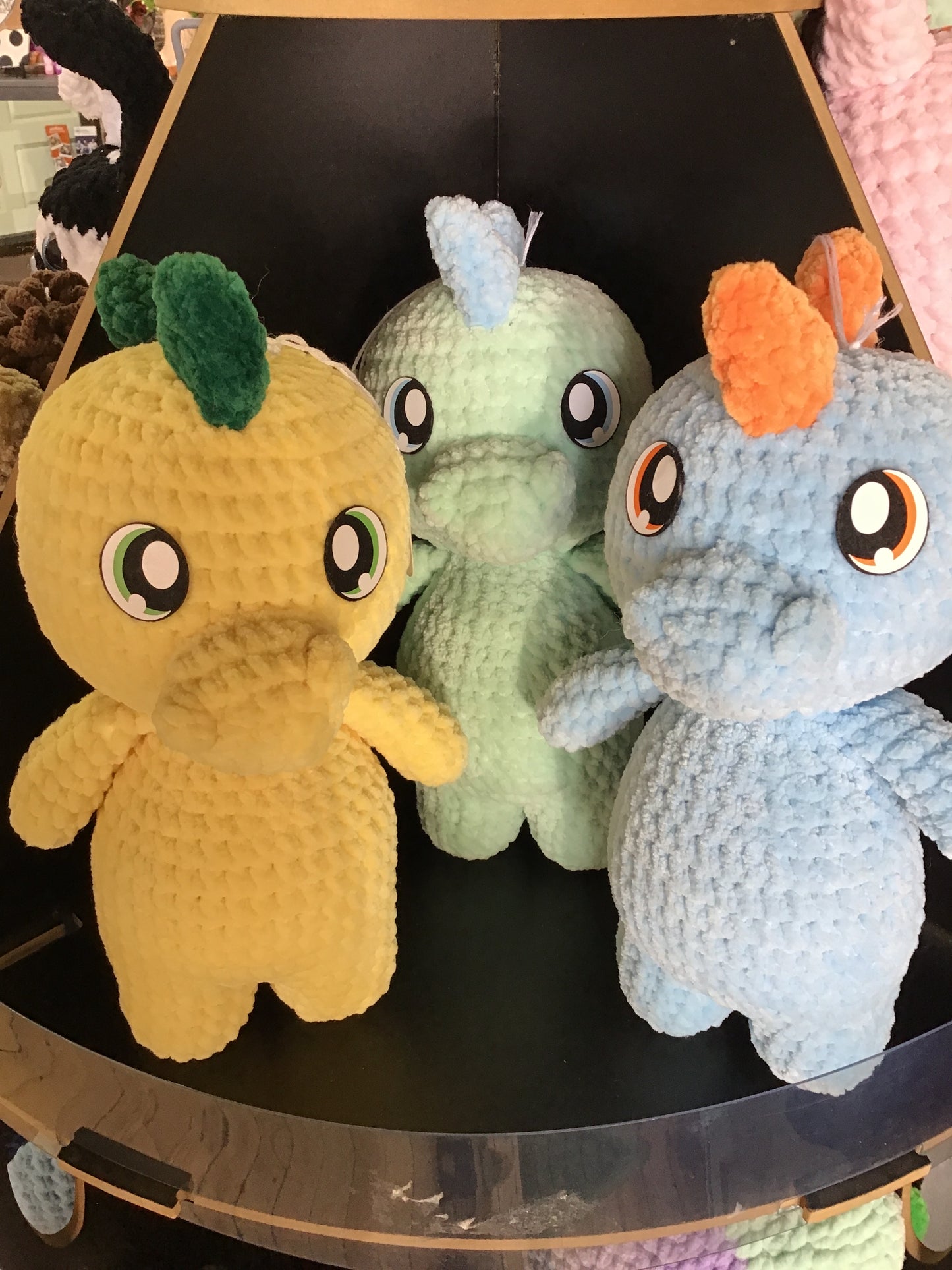 Crochet Standing Dino