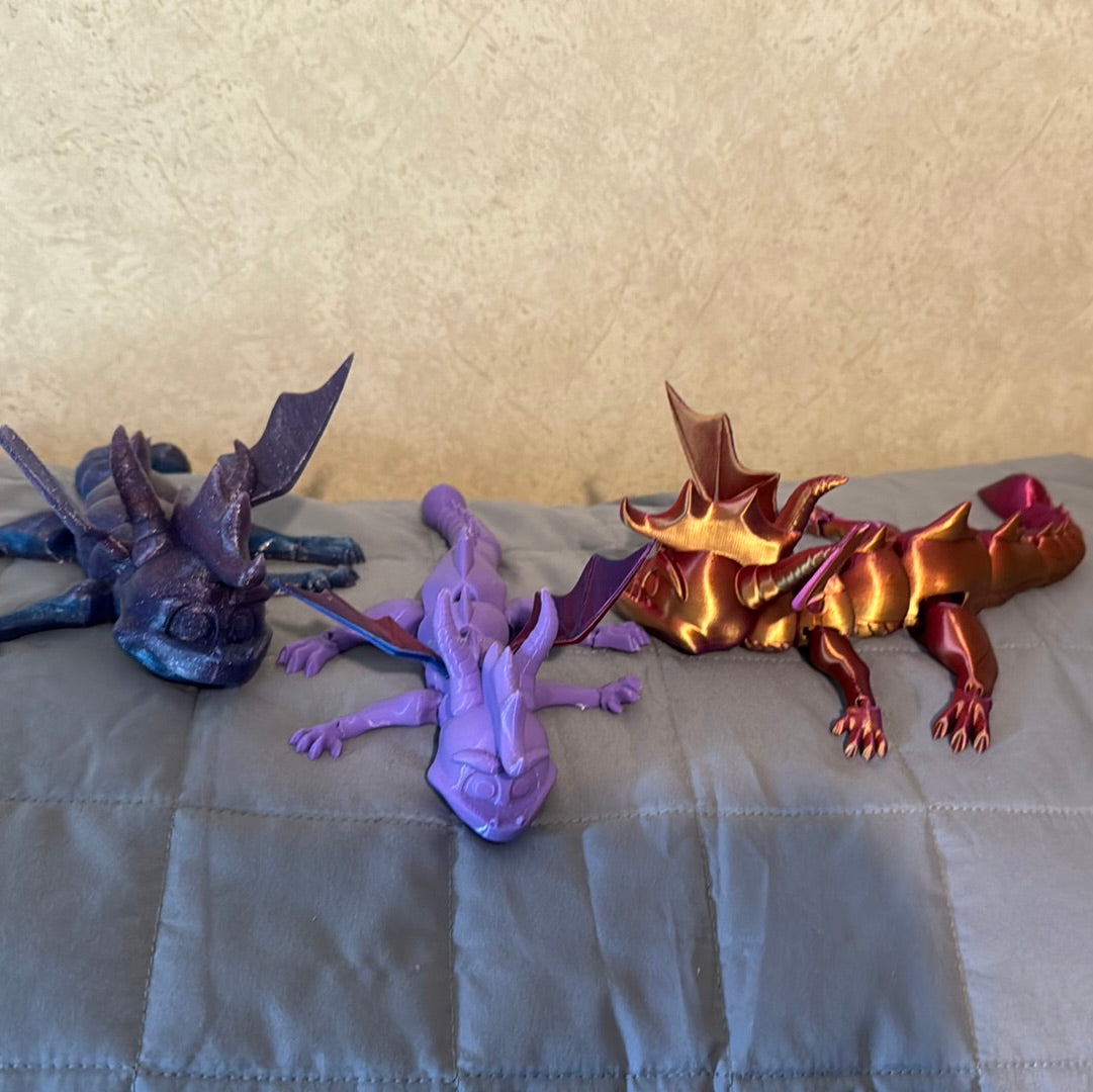 3D Printed Spyro dragon