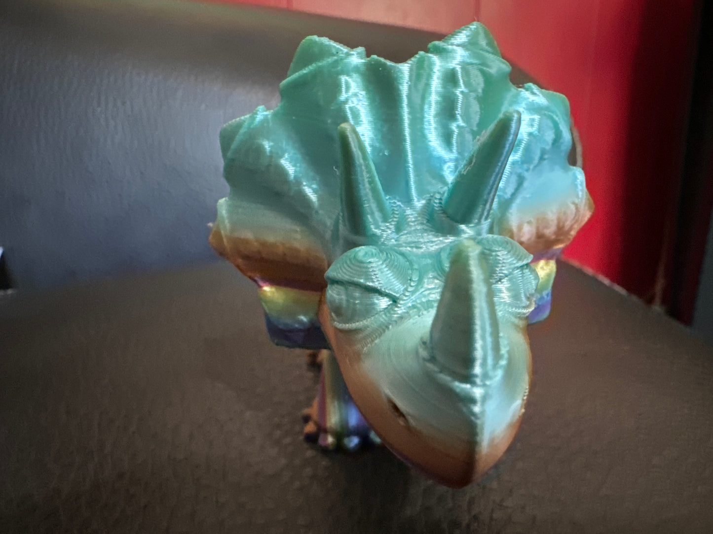 3D Printed triceratops