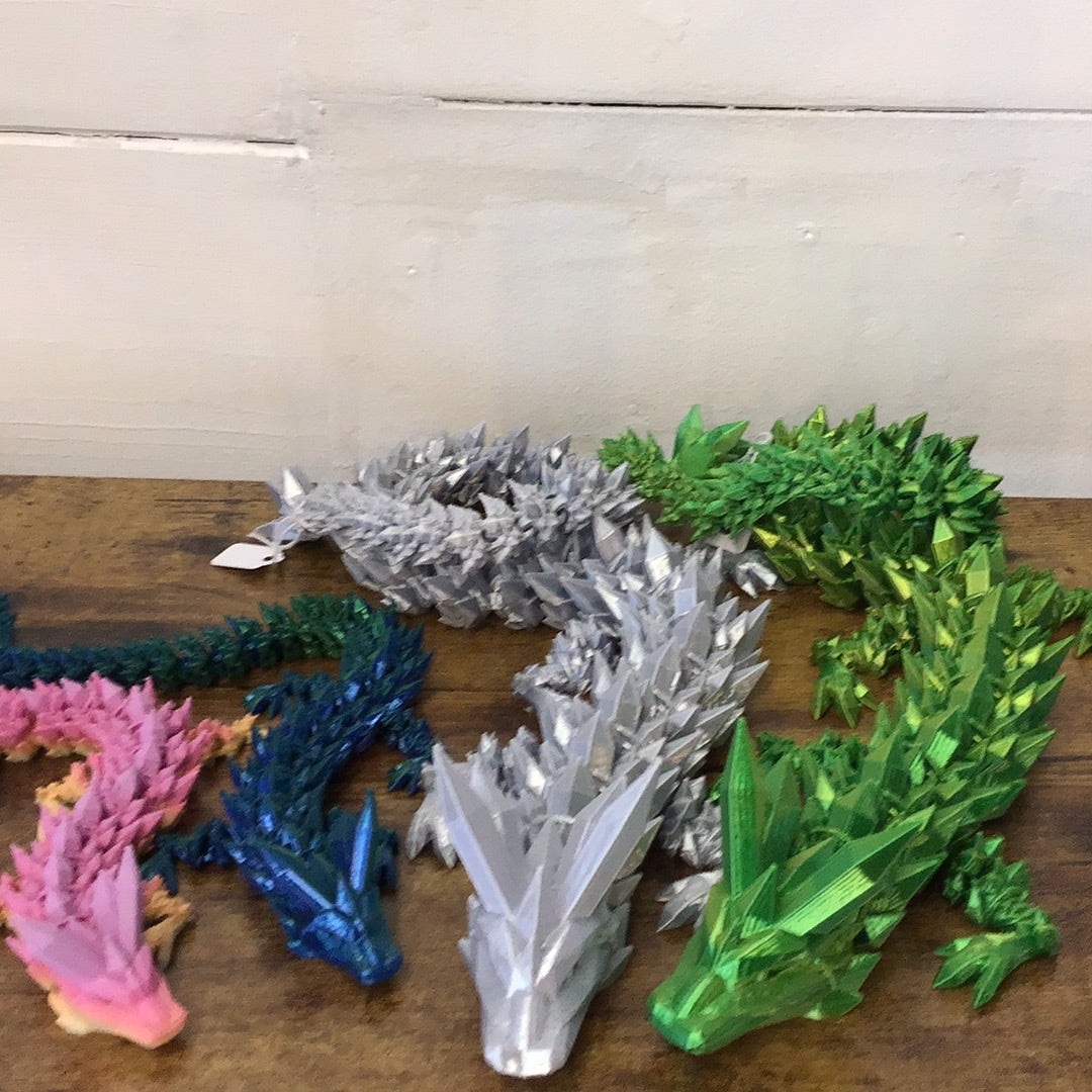 3D Printed Crystal Dragon