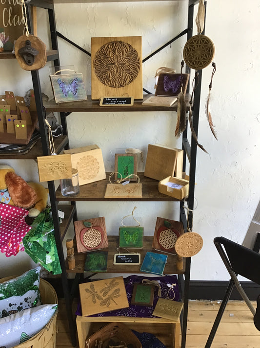 Wood Chip Art Misc by Greenman Woodworks