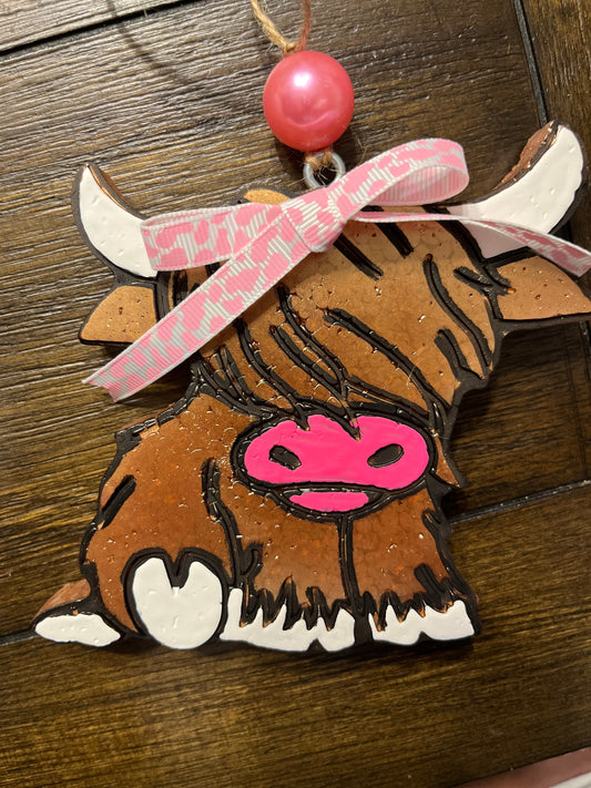 Car Freshie- Painted Cutouts