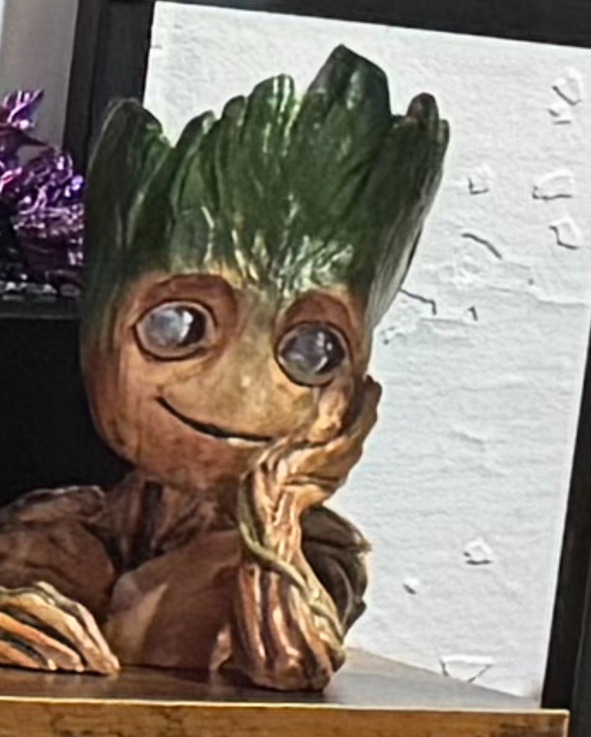 3D Printed Groot planter large