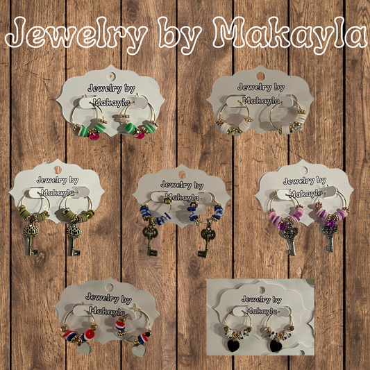 Earrings 4everCrafting-Jewelry by Makayla