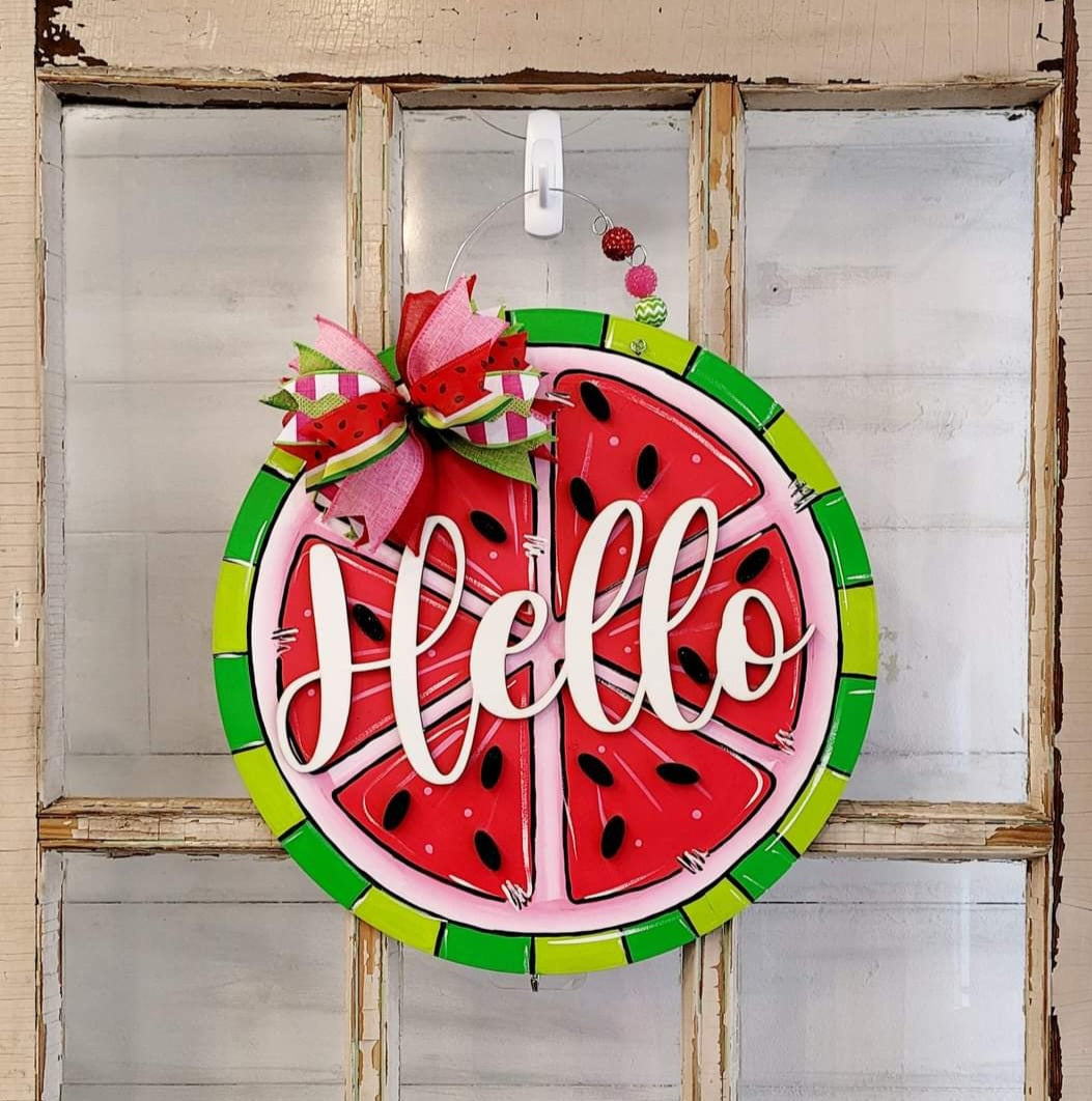 Citrus Slice Door Hanger Workshop: June 12th @ 6:30