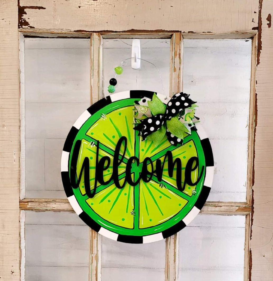 Citrus Slice Door Hanger Workshop: June 12th @ 6:30
