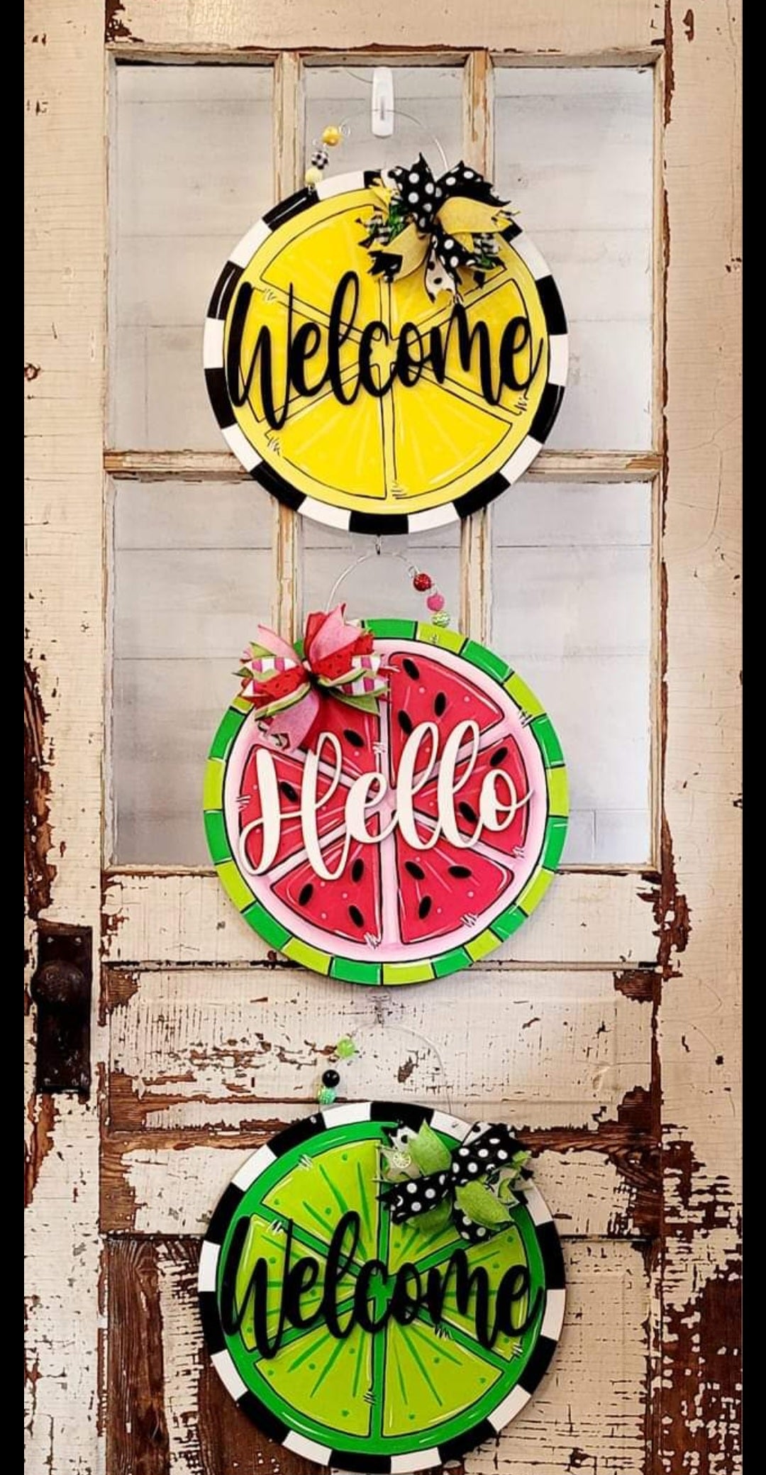 Citrus Slice Door Hanger Workshop: June 12th @ 6:30