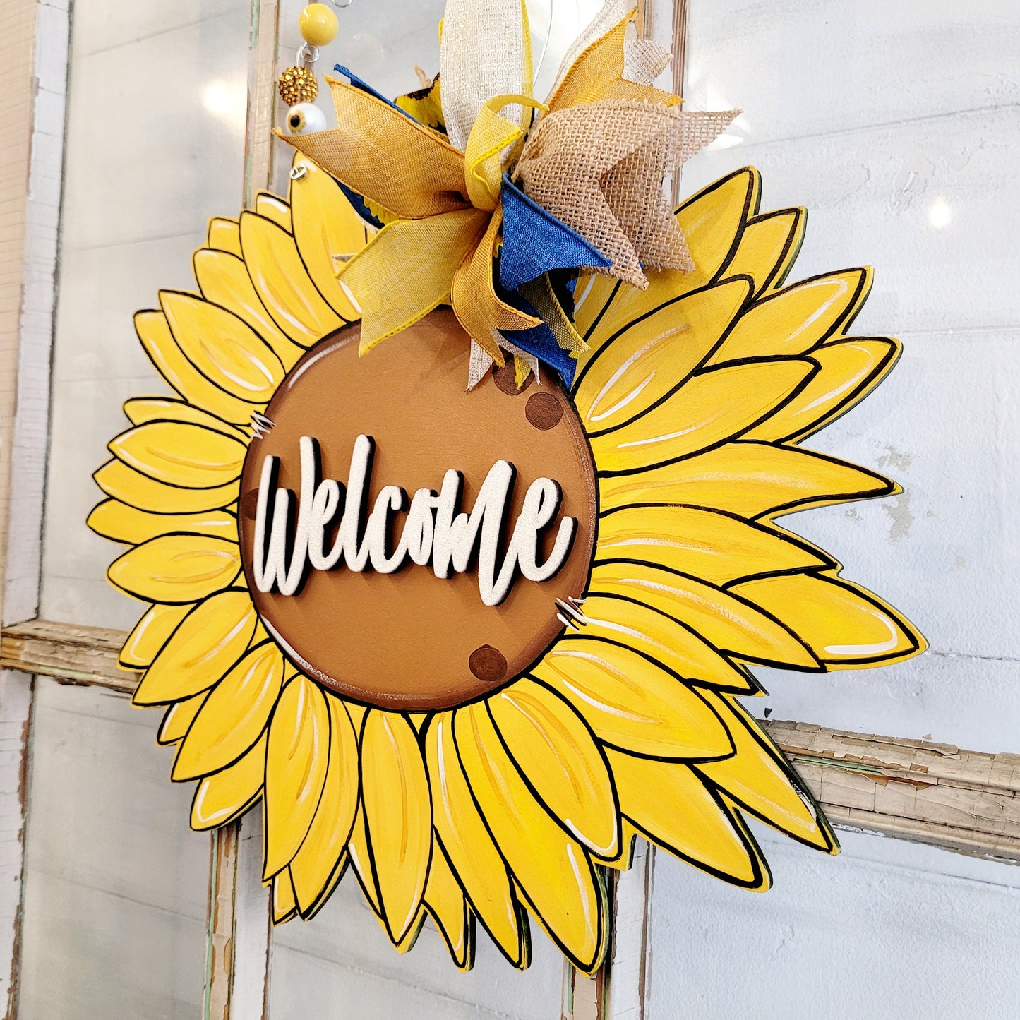 Sunflower Door Hanger