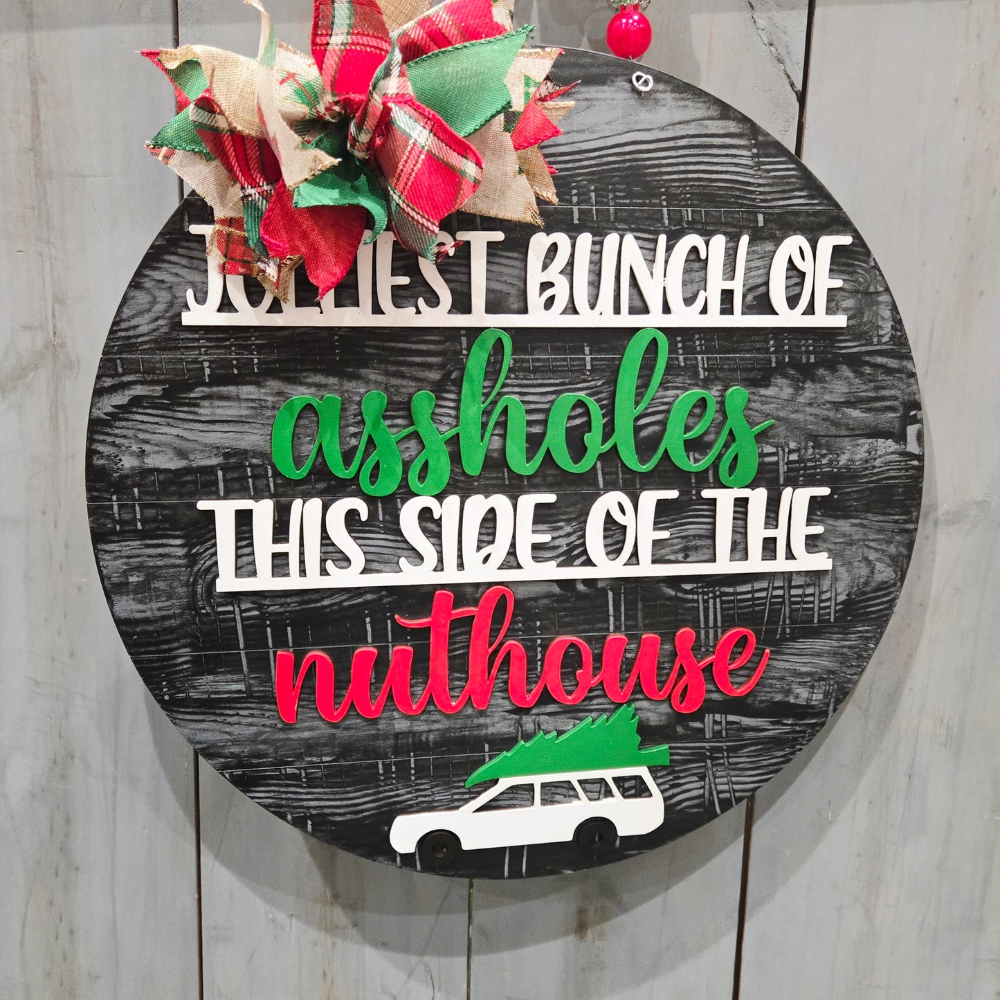 Christmas Door Hanger Workshop: December 4th @ 6:30PM