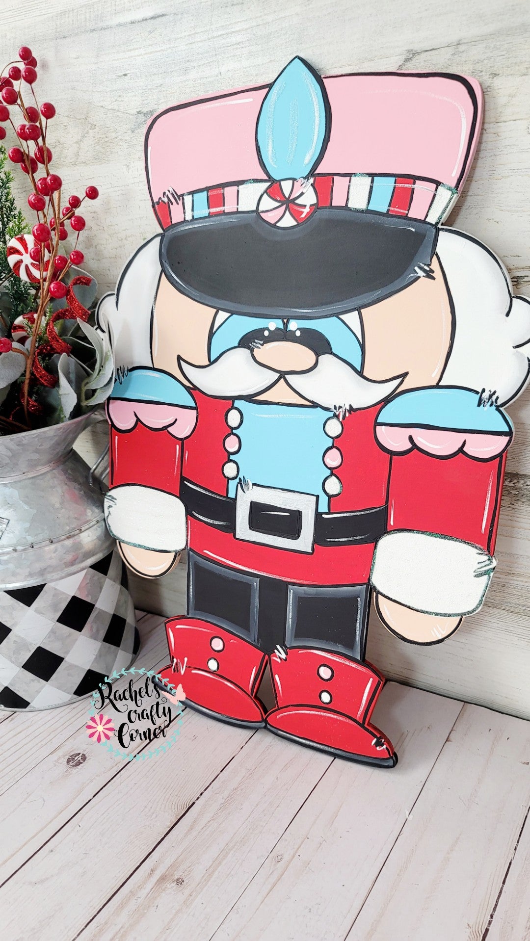 Candy Nutcracker Door Hanger