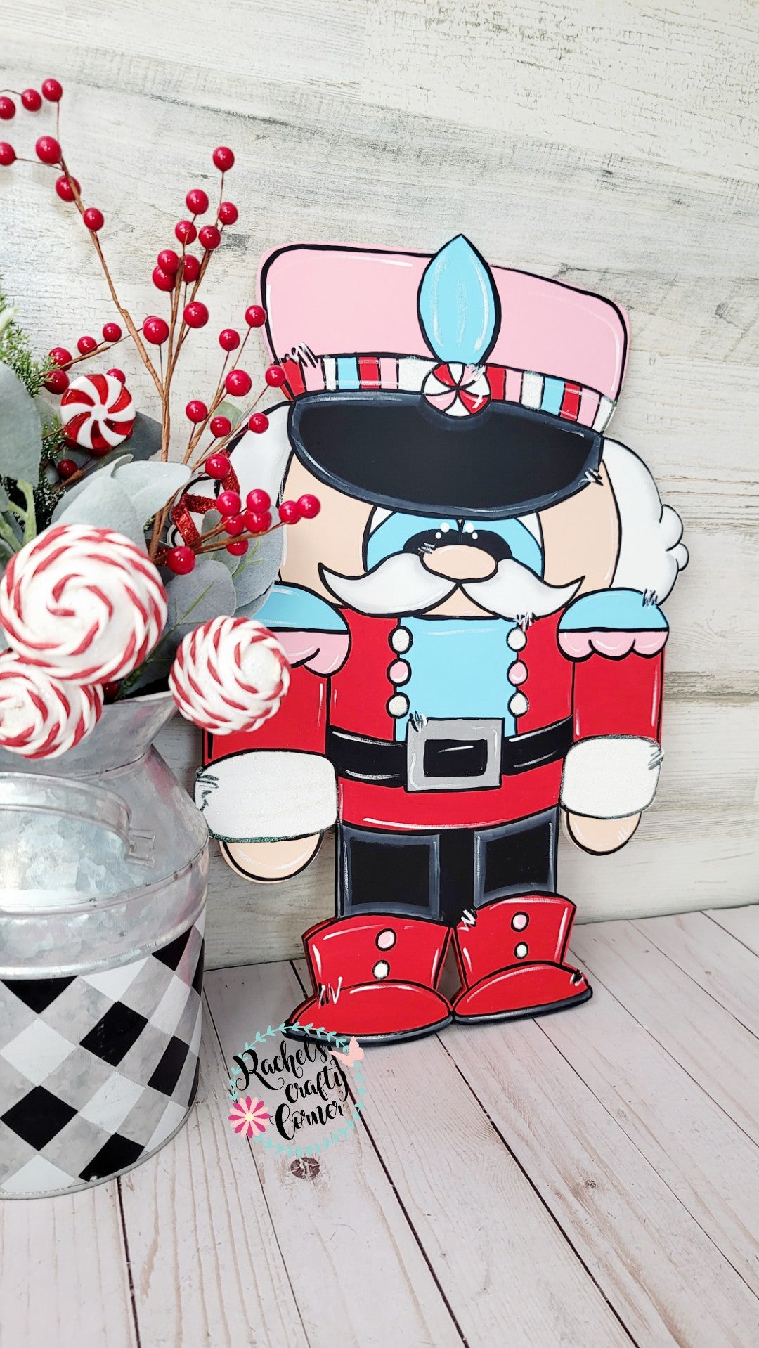 Candy Nutcracker Door Hanger