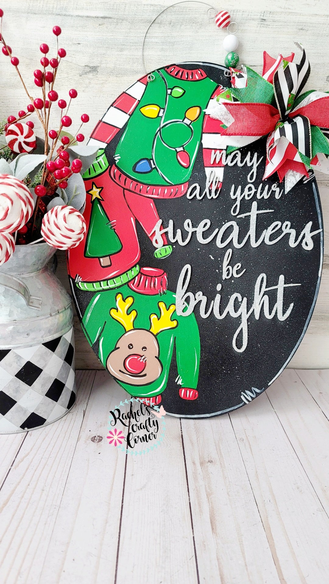 Ugly Sweater Door Hanger