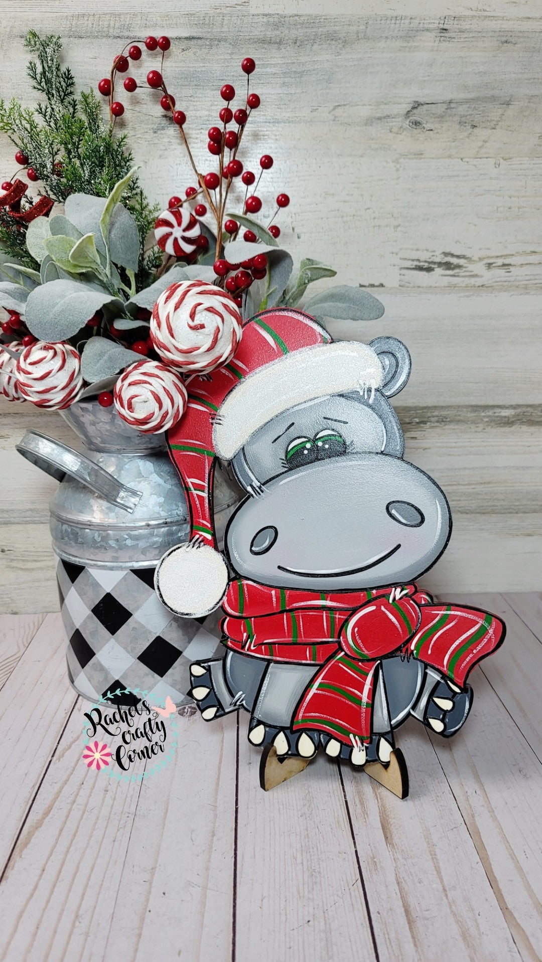 Christmas Hippopotamus