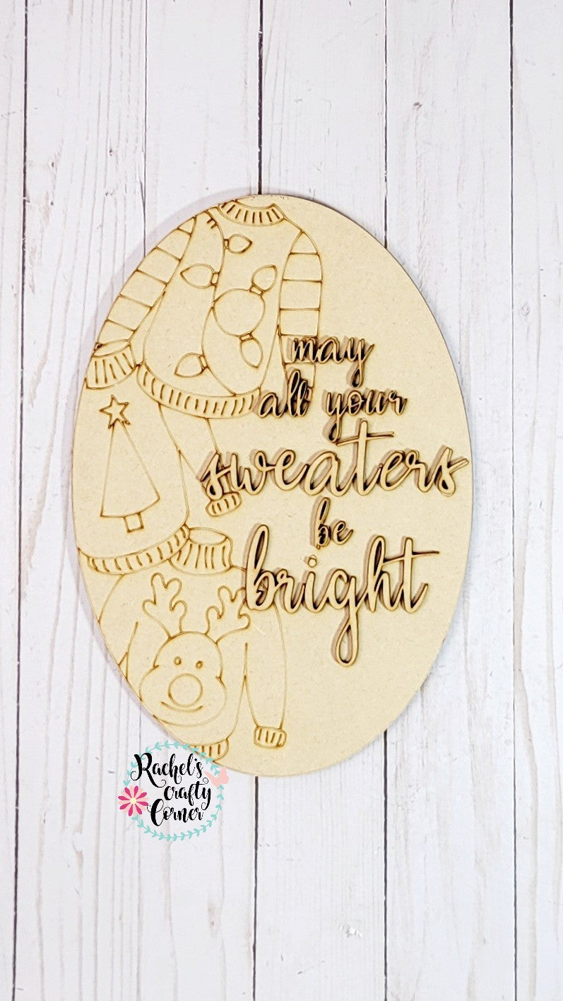 Ugly Sweater Door Hanger