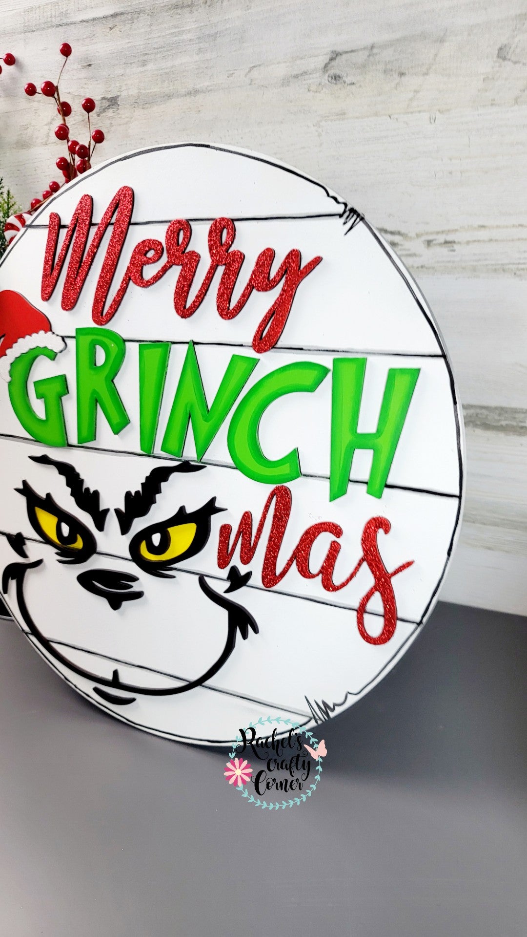 Grinchmas Door Hanger