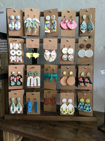 Clay Earrings
