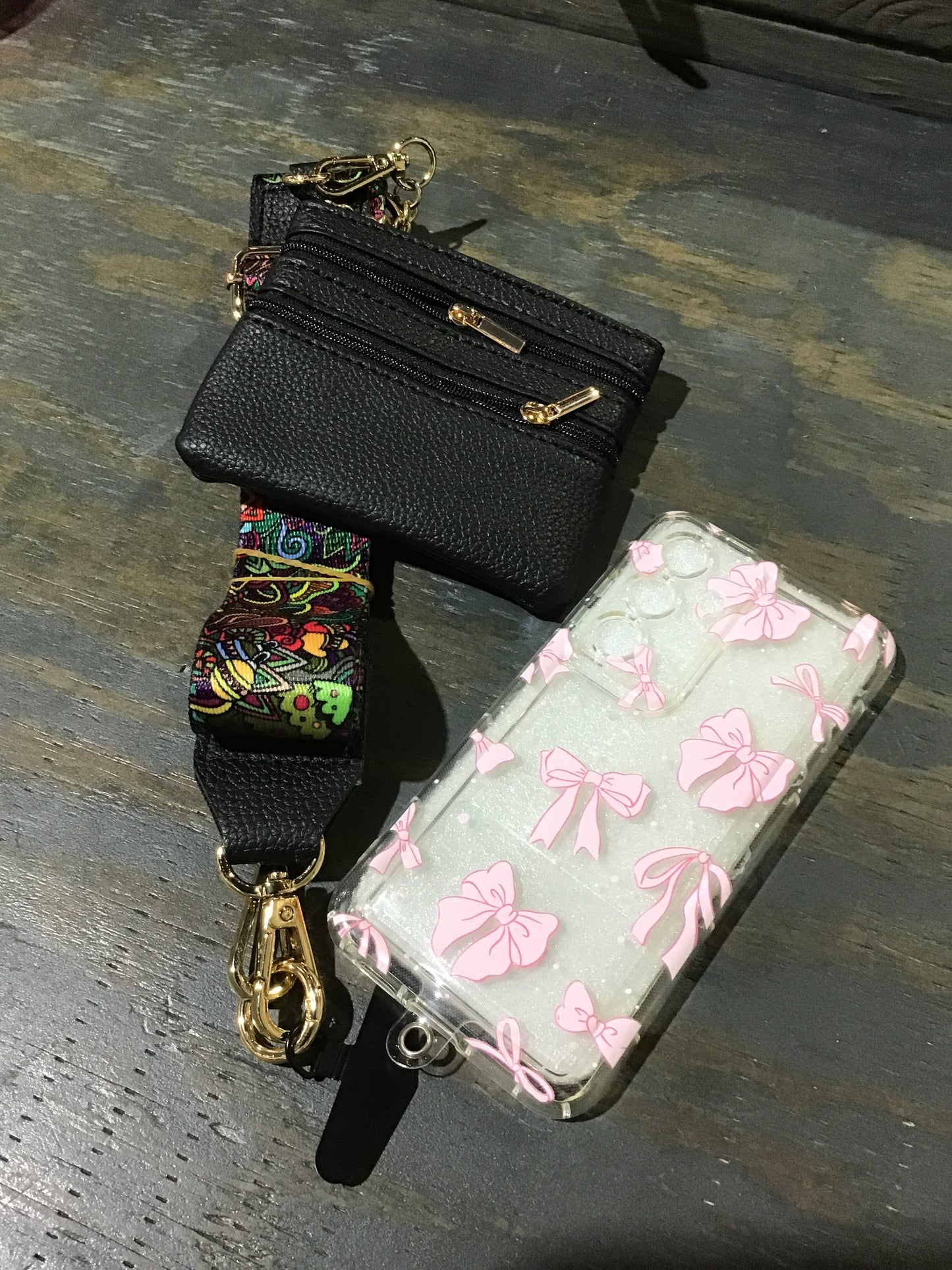 Guitar cell phone straps