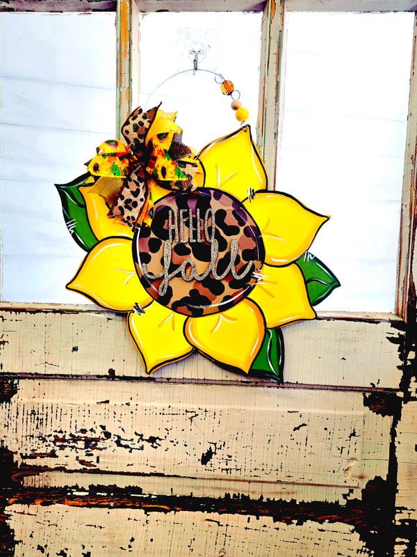 Hello Fall Sunflower