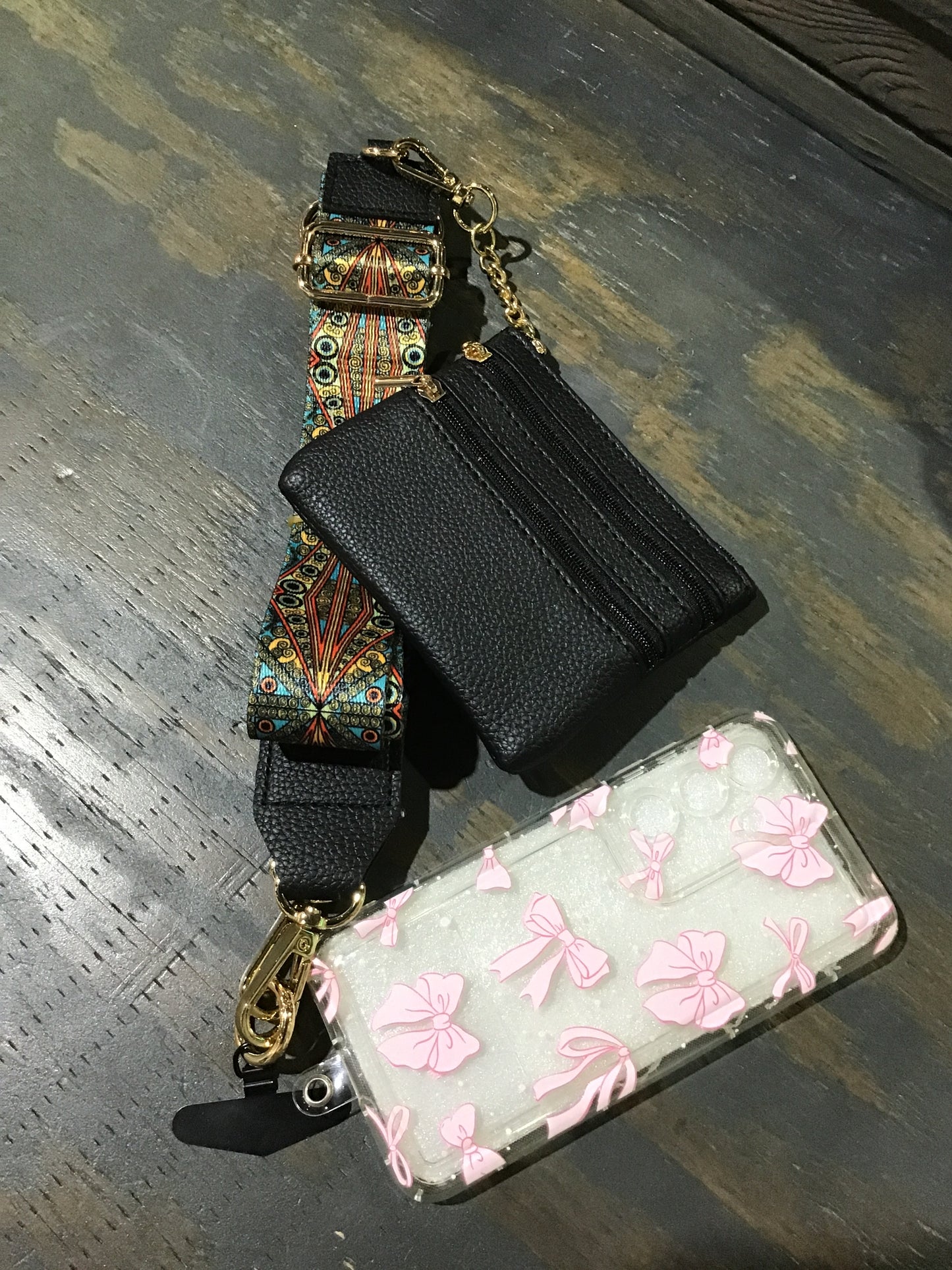 Guitar cell phone straps