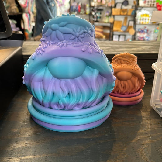 3D Printed Gnome planter small