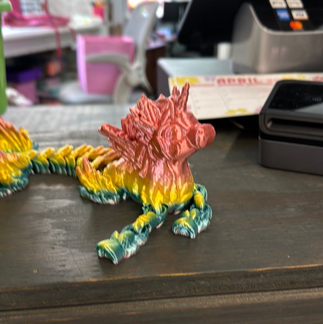 3D printed Hippocampus Dragon