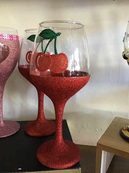 Painted Wine Glasses