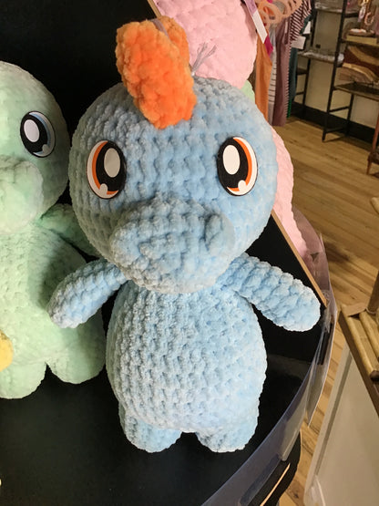 Crochet Standing Dino