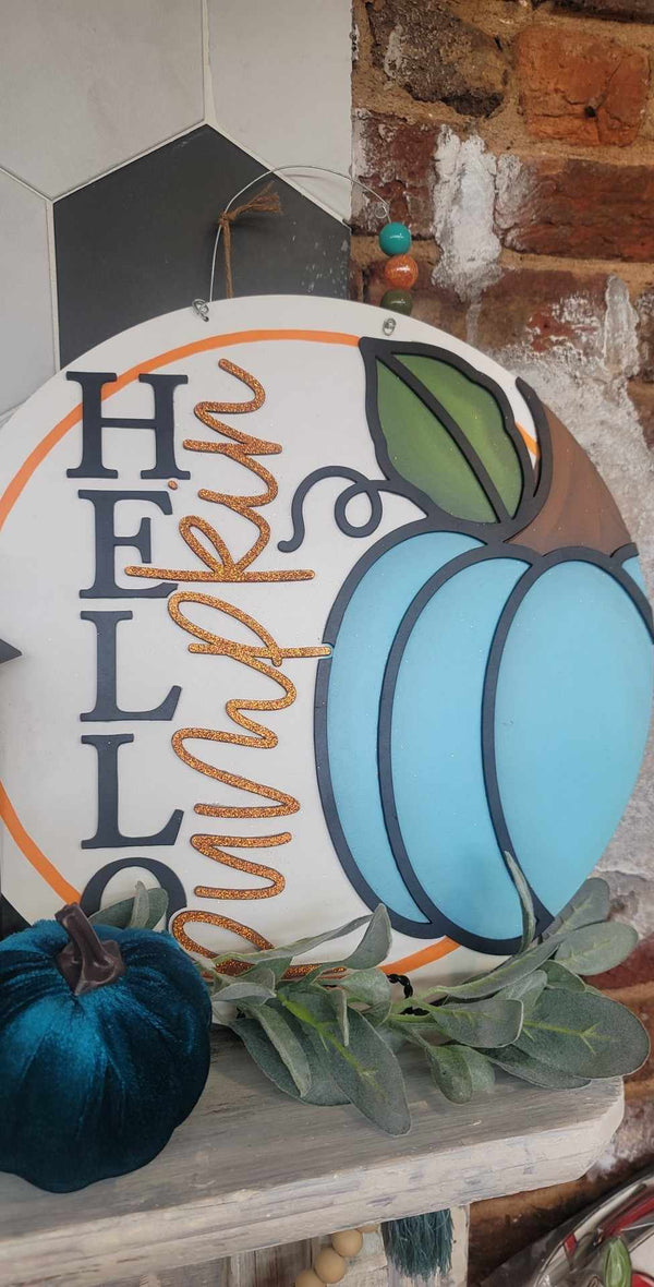 Hello Pumpkin - Detailed