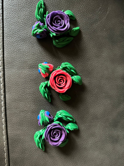 3D Printed rose turtle