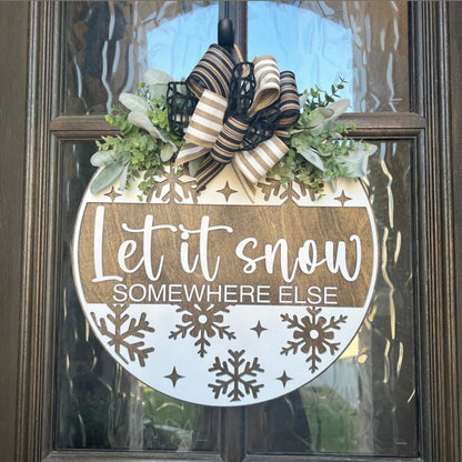 Winter Theme Door Hanger Workshop: January 15th 6:30 PM