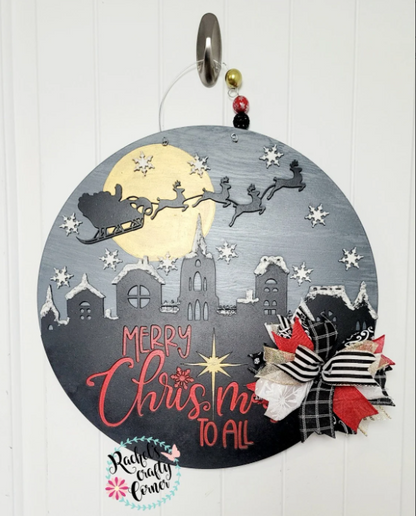 Private: MMLT Christmas/Winter Door Hanger Workshop: November 12th