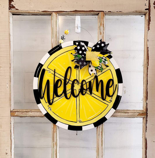 Citrus Slice Door Hanger Workshop: June 12th  @ 6:30